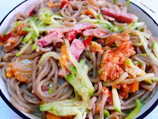 荞麦冷面#酸辣美食#的做法步骤：12