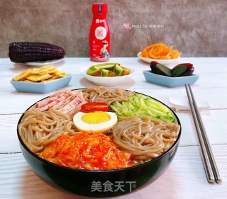 荞麦冷面#酸辣美食#的做法步骤：15
