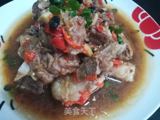 豉香蒸排骨的做法步骤：6