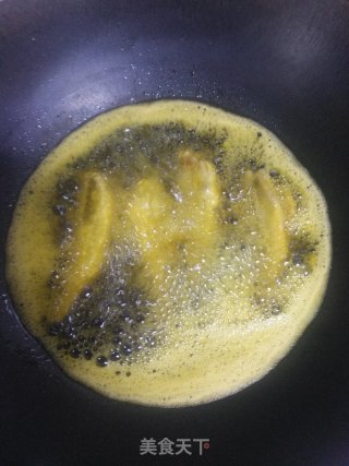 脆炸小黄鱼的做法步骤：7