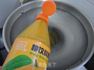 橙汁哈密瓜的做法步骤：3