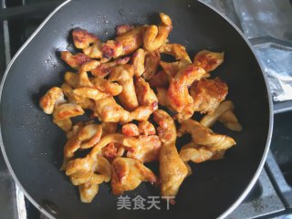 咖喱鸡肉炒面的做法步骤：6