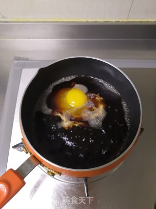 红糖醪糟煮粉子的做法步骤：4