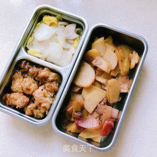 鱼香蘑菇土豆片的做法步骤：11