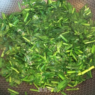 韭菜炒鸡蛋的做法步骤：4