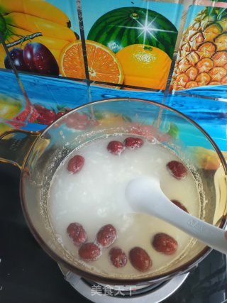红枣糯米粥的做法步骤：5