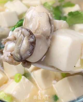 牡蛎豆腐的做法步骤：3