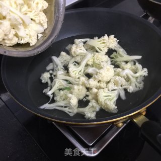 干锅菜花的做法步骤：4