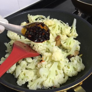 干锅菜花的做法步骤：10