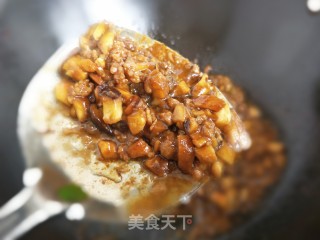 香菇肉酱打卤面的做法步骤：5