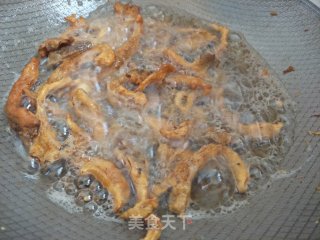 香酥鲜蘑的做法步骤：7