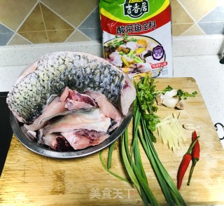 酸菜鱼#酸辣菜#的做法步骤：1