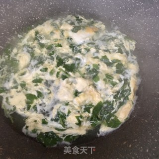 枸杞芽蛋花汤的做法步骤：6