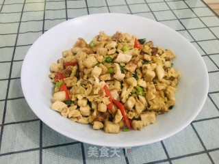 萝卜干煎蛋的做法步骤：10
