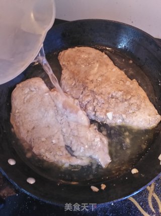 嫩煎鸡胸肉的做法步骤：10