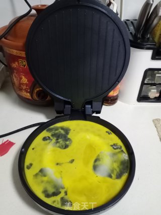 鸡蛋饼的做法步骤：2