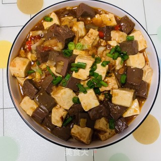 麻辣豆腐（+鸭血）的做法步骤：10
