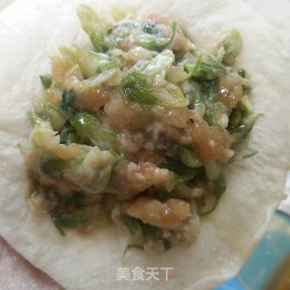 槐花肉包的做法步骤：5