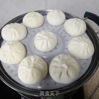 槐花肉包的做法步骤：8