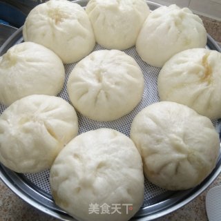槐花肉包的做法步骤：9
