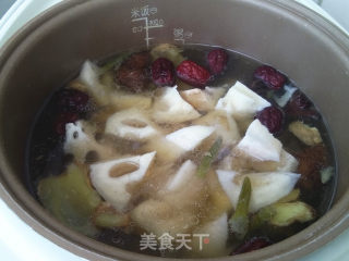 排骨莲藕煲的做法步骤：7