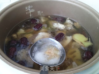 排骨莲藕煲的做法步骤：8