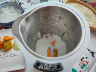 南瓜米糊的做法步骤：4