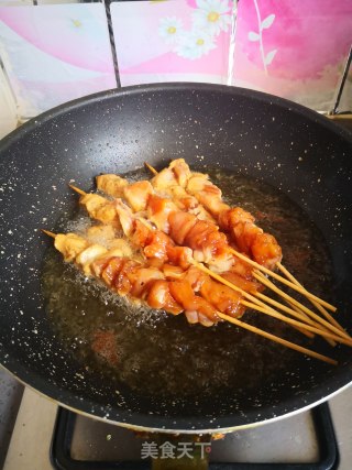 鸡肉串的做法步骤：6