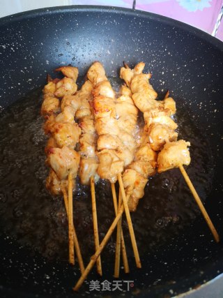 鸡肉串的做法步骤：8