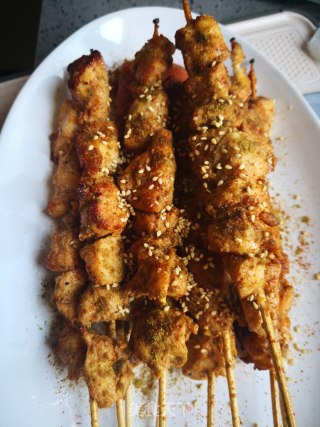 鸡肉串的做法步骤：10