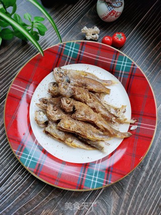 孜然小黄鱼的做法步骤：8