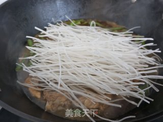 豆角排骨炖粉条的做法步骤：10