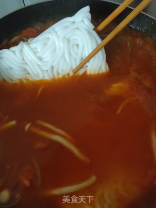酸辣土豆粉的做法步骤：4