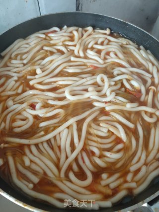 酸辣土豆粉的做法步骤：5