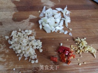 圆白菜素炒饼的做法步骤：3