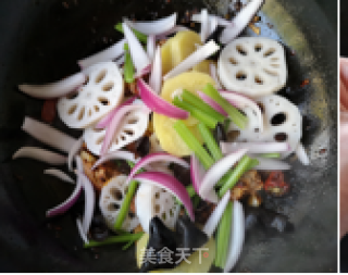 麻辣香锅鸭的做法步骤：11
