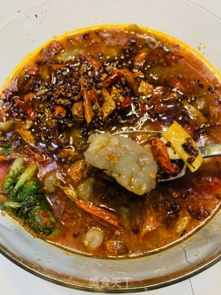 水煮滑肉的做法步骤：15