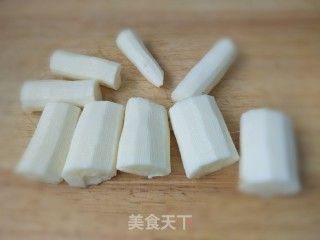 橙汁山药的做法步骤：2