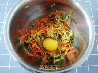黄瓜早餐饼的做法步骤：5