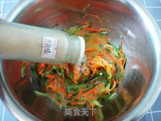 黄瓜早餐饼的做法步骤：6