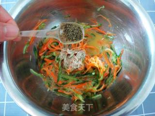 黄瓜早餐饼的做法步骤：7