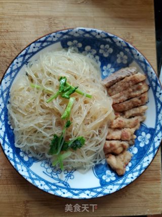 猪排拌米粉的做法步骤：6