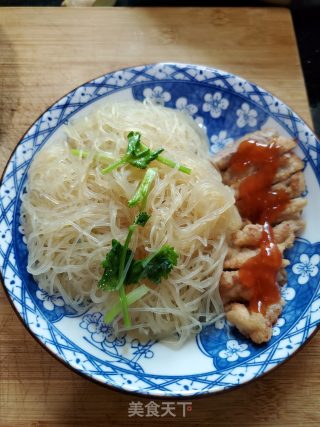 猪排拌米粉的做法步骤：7
