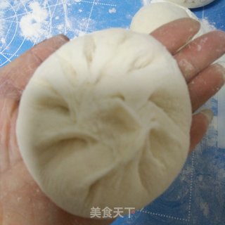红小豆豆包的做法步骤：8