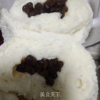 红小豆豆包的做法步骤：10