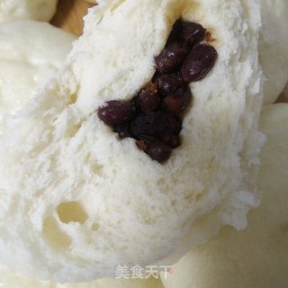 红小豆豆包的做法步骤：11