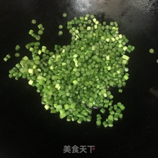 蒜苔炒肉末的做法步骤：6