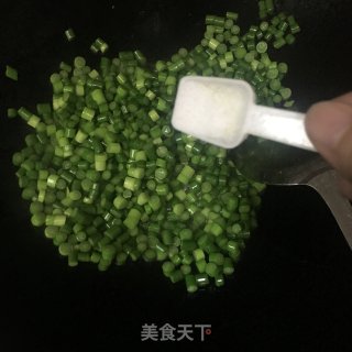 蒜苔炒肉末的做法步骤：7