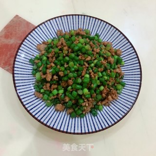 蒜苔炒肉末的做法步骤：10