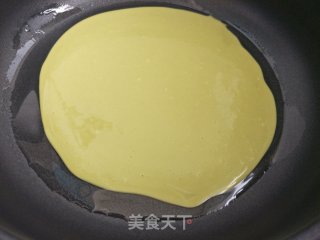 油麦菜鸡蛋饼的做法步骤：5